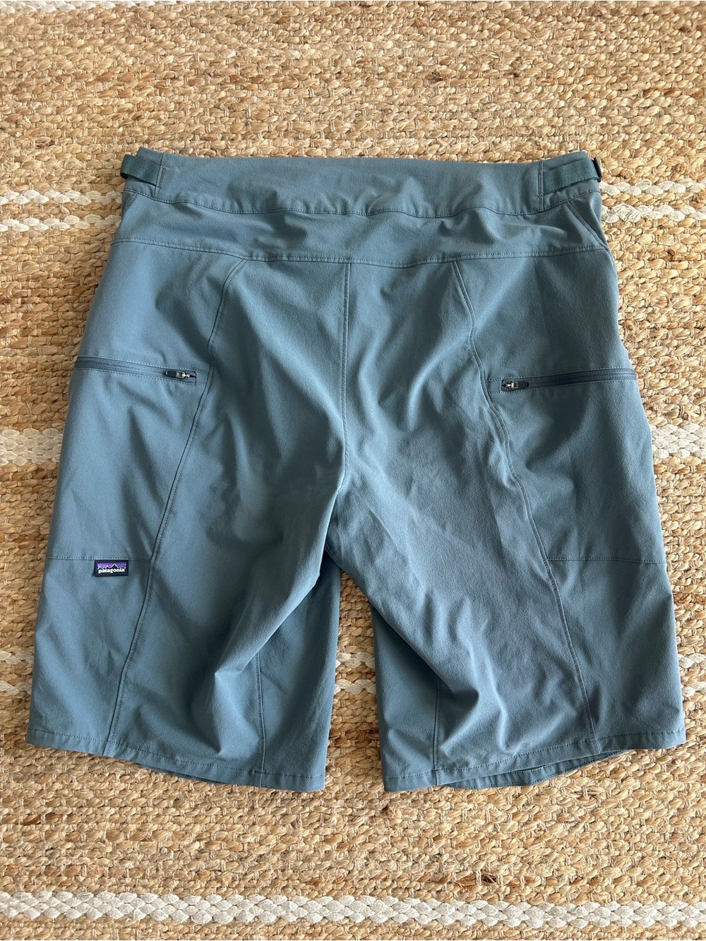 Patagonia Dirt Craft Bike Shorts Performance Stretch Shorts - Slate Green - Picture 8 of 13